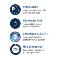 سيرافي - كريم مرطب ومنظف رغوي للبشرة الجافة والخشن...