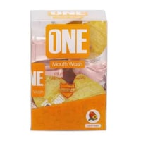 ون - غسول فم بالكبسولات المتطورة بنكهة الخوخ 20 كب...