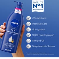 نيفيا - لوشن الجسم للترطيب بزيت اللوز - 400 مل - N...