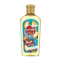 صانسيلك - زيت للشعر كثيف وطويل بزيت الخروع والارغا...