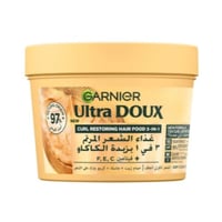 غارنييه - غذاء الشعر المرمم 3 في 1 بزبدة الكاكاو ل...