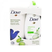 دوف - سائل استحمام بالخيار و الشاي الاخضر 250مل+لي...