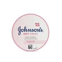 جونسون - كريم ناعم للوجه والجسم - 300 مل - johnson