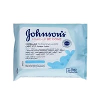 جونسون - مناديل ميسيلار مرطّبة لإزالة المكياج للبش...