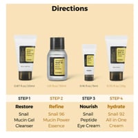 كوسركس - مجموعة الحلزون للعناية بالبشرة - COSRX