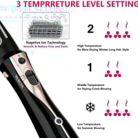 ريبون - مصفف شعر احترافي مع ملحقين RE-2078-2