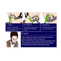 بيجين - صبغة شعر اللحية للرجال - اسود طبيعي B 101