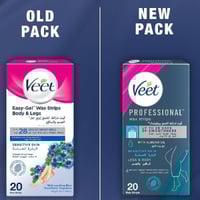 فيت - شرائح إزالة الشعر بروفيشنال للبشرة الحساسة -...