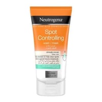 نيتروجينا - غسول وقناع مزدوج الفعالية للتحكم في ال...