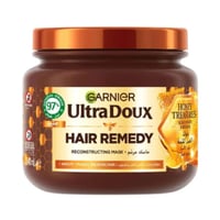 غارنييه - ماسك الشعر الترا دوكس مرمم بالعسل للشعر...