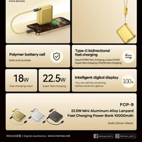 بنك الطاقة المحمول Remax FCP-9 – شحن سريع 22.5 واط...