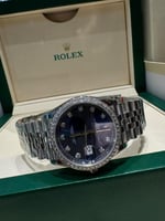 ساعه رولكس مقاس 36