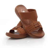 حذاء رجالي طبي لون بني