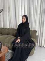 عباية الدانوب نص بشت كريب ساده