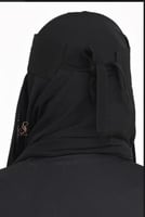 نقاب وسط مقوى بربطة