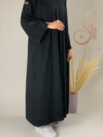 عباية تطريز اغصان بفتحه