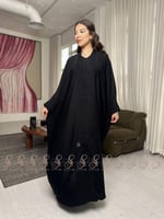 عباية الدانوب نص بشت كريب ساده