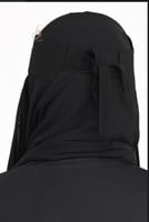 نقاب وسط مقوى برده
