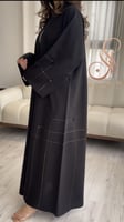 عباية كتان بأزرار