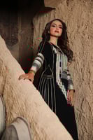 ثوب عسيري اسود رقم 21