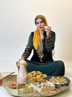 ثوب عسيري مخمل رقم 32