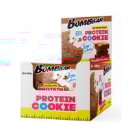 باكت بومبار بروتين كوكيز بنكهه الشوكولاته البراوني...