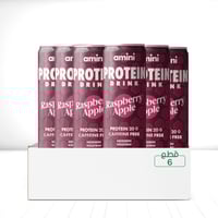 باكت اميني مشروب بروتين غازي بنكهة التوت و التفاح...