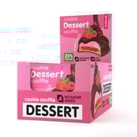 باكت شيكا لاب كوكيز سوفليه توت بري 55 جرام 8 حبات