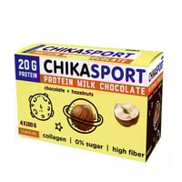 باكت شيكا سبورت شوكولاته بروتين بار بالحليب والبند...