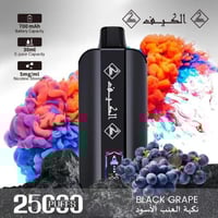 سحبة الكيف 25000 موشة عنب اسود ALKIF 25000 PUFFS B...