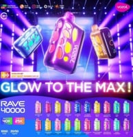 VOZOL RAVE سحبة سيجارة فوزول ريف 40000 شفطة عدة نك...