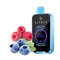 الف بار 18000 سحبة توت ازرق ورازبيري Elf Bar 18000...