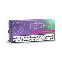 TEREA بيربل ويف منثول (١٠ عبوات) خلطة تبغ غنية مُع...