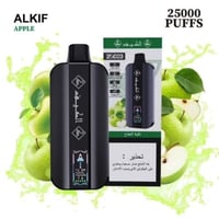 سحبة الكيف 25000 موشة تفاح ALKIF 25000 PUFFS APPLE