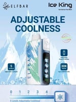 ELFBAR ICE KING سحبة سيجارة الفبار 30000 شفطة 50 ن...