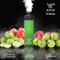 شيشة اكس بود تفاحتين 10000 سحبة XPD DOUBLE APPLE 1...