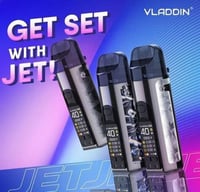 شيشة و سحبة فلادين جيت VLADDIN JET KIT