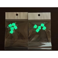 Glow slider for sliding Jigs 5pcs/bag - سلايدر مضي...