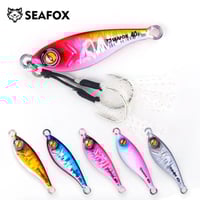 SEAFOX slow UV/Luminous jigs / سي فوكس لايت جق (إض...