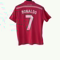 طقم رونالدو مدريد للصغار والكبار موسم 2014/2015