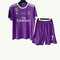 طقم رونالدو مدريد للصغار والكبار موسم 2016/2017