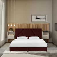 سرير نوم XIE بقماش مخمل