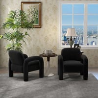 طقم كراسي جانبية ام دي اف تايلاندي و بوكلية قطعتين...