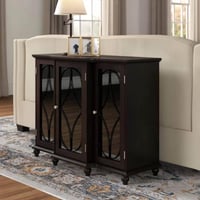 بوفيه خشب 120×45×90 سم - بني