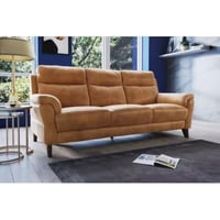 كنبة 4 مقاعد 300×85×85 سم - بني