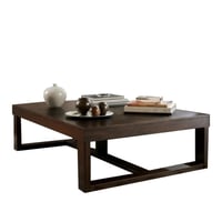 طاولة قهوة 42×142×107 سم - بني غامق