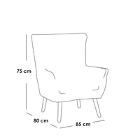 طقم غرفة معيشة 3 قطع خشب فنلندي وبوليستر - بيج