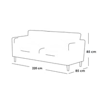 غرفة معيشة خشب سويدي ومخمل 3 قطع - أصفر