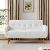 طقم غرفة معيشة ام دي اف تايلاندي و بوليستر 3 قطع -...