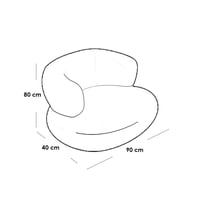 طقم غرفة معيشة خشب سويدي و قماش بوكليه 3 قطع -اوف...